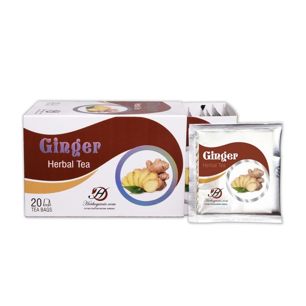 Ginger Herbal Tea, 20 Teabags