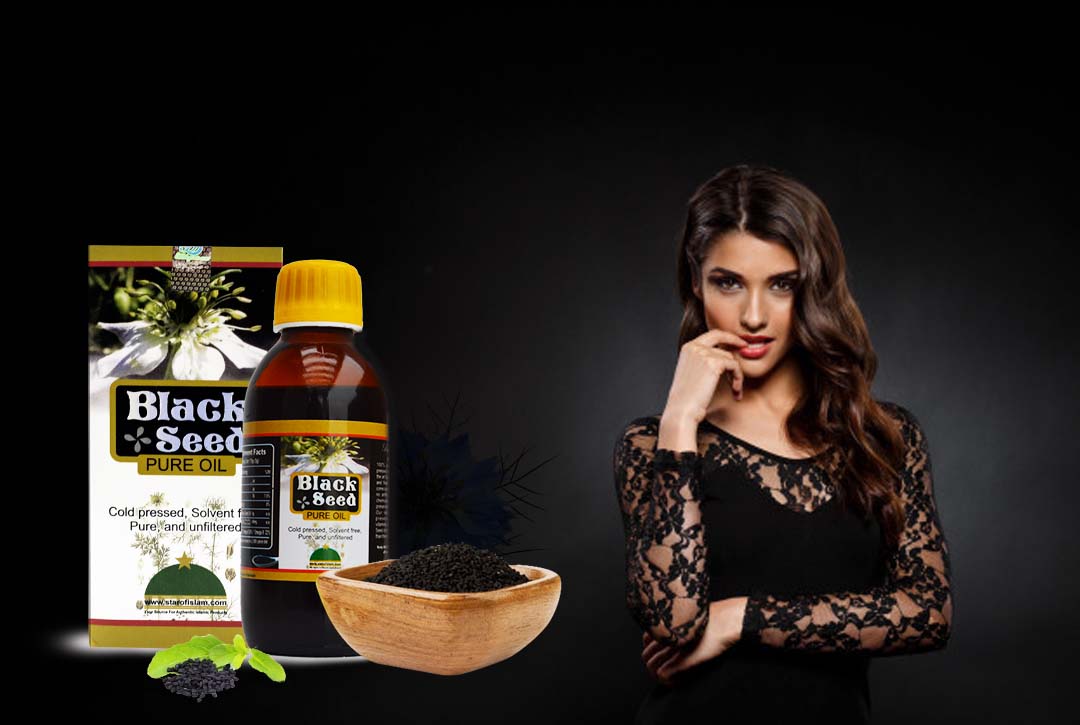 Women using Black Seed Oil for Hair