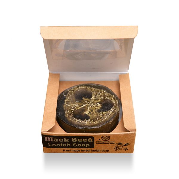 Black Seed Loofah Soap